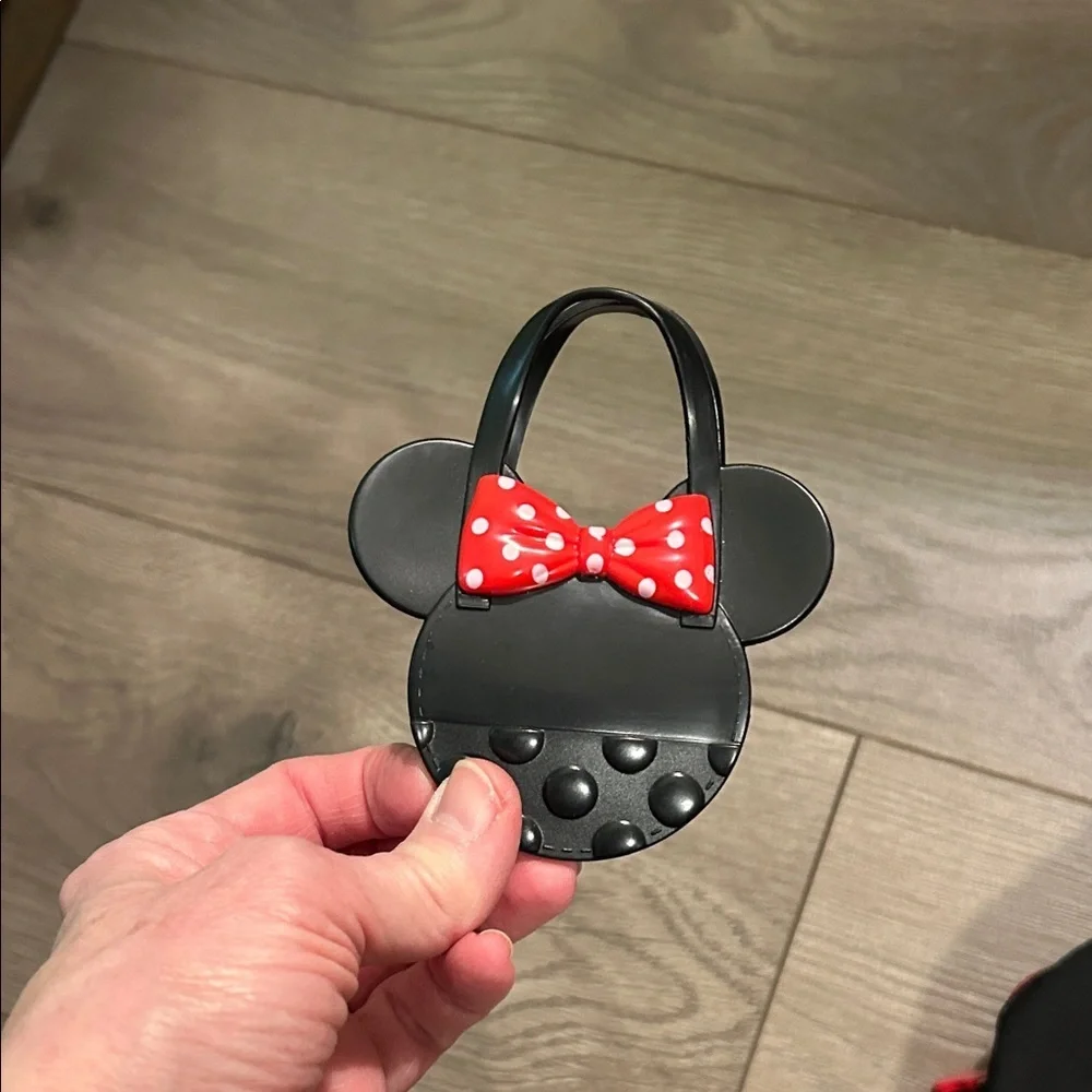 Disney Kids Backpack with Polka Dots - Red and Black